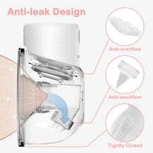 Automatic Hands-Free Wearable Breast Milk Pump