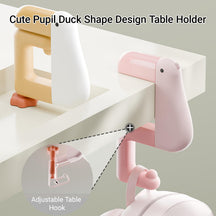 Duck Shape Detachable Desk Side Hook