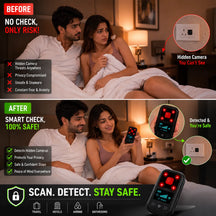 Advanced T03 Invisible Camera Detectors, Multi-Functional Anti-Spy Device with RF Signal Detection