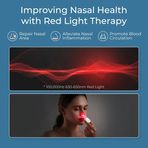 Painless Red Light Therapy for Nasal Congestion Relief