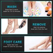 Electric Callus Remover IPX7 Waterproof