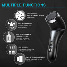Electric Callus Remover IPX7 Waterproof