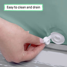 Foldable Baby Bathtub With Soft Padded Base
