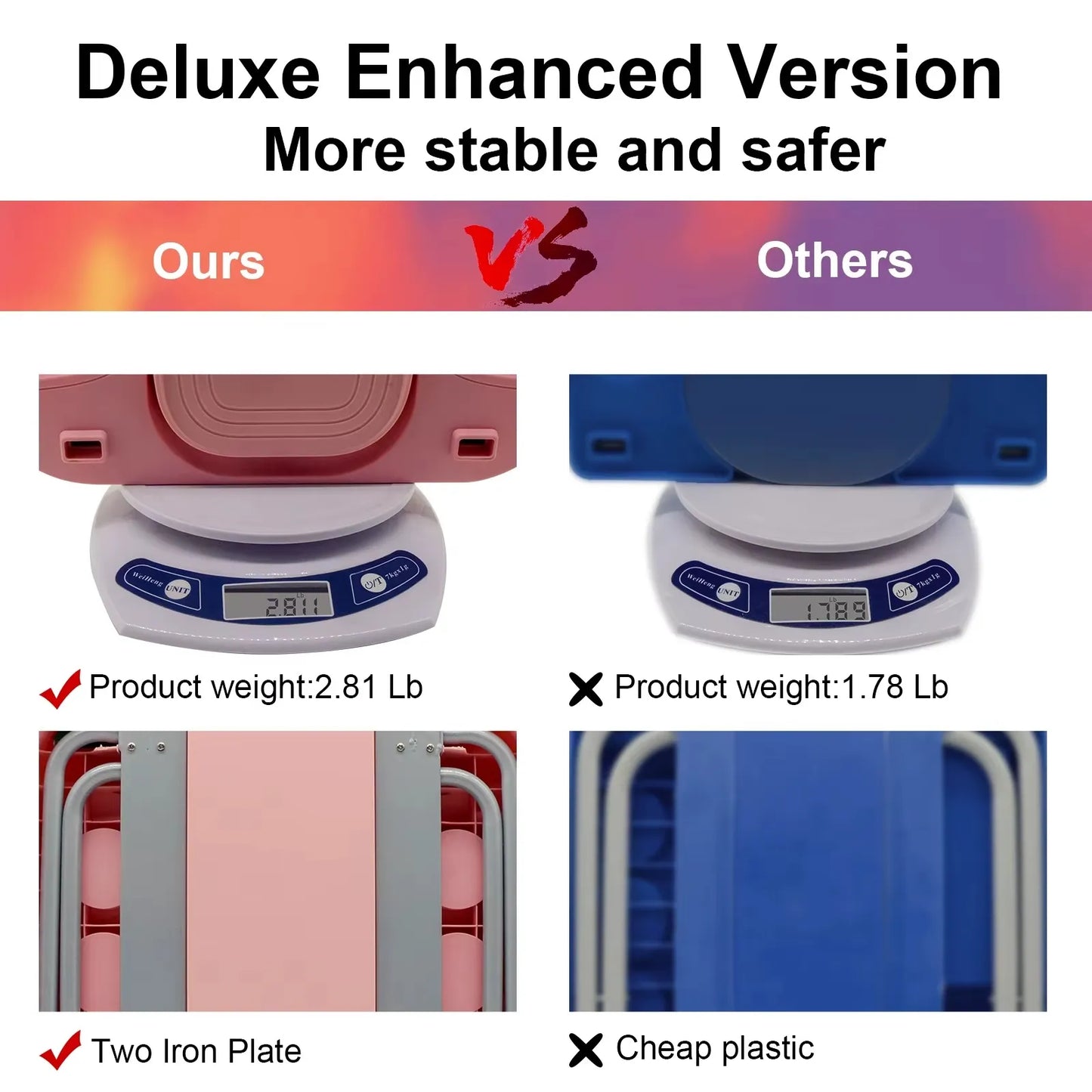 All-in-One Foldable Pedicure Stand with Light, Magnifier & Dryer