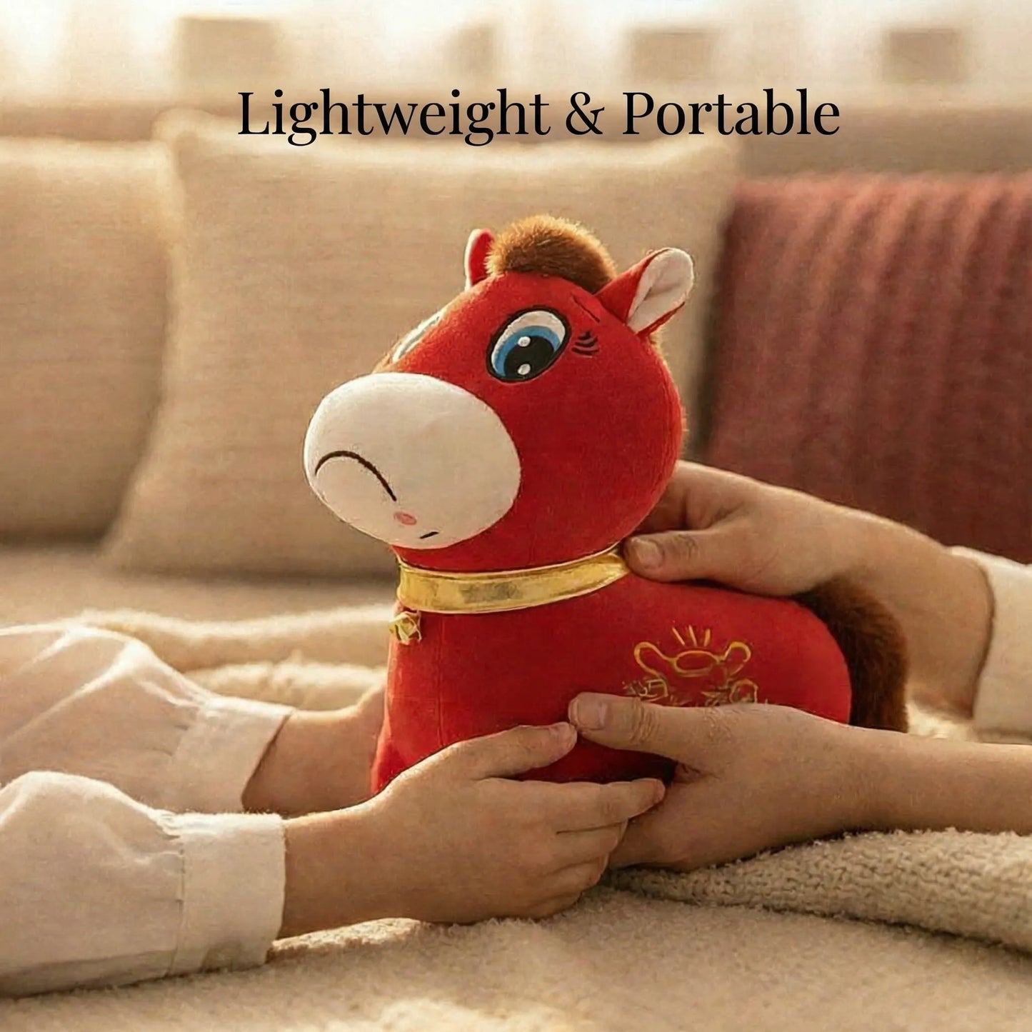 Viral Cute Sad Horse Toy for Cozy Hugs