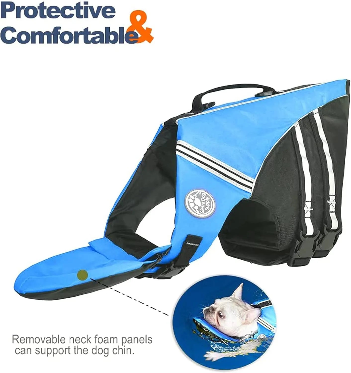Adjustable Summer Dog Life Jacket