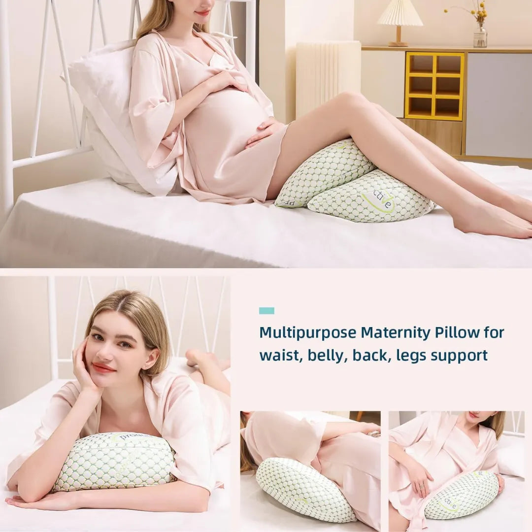Adjustable Pregnancy Support Pillow for Belly & Back
