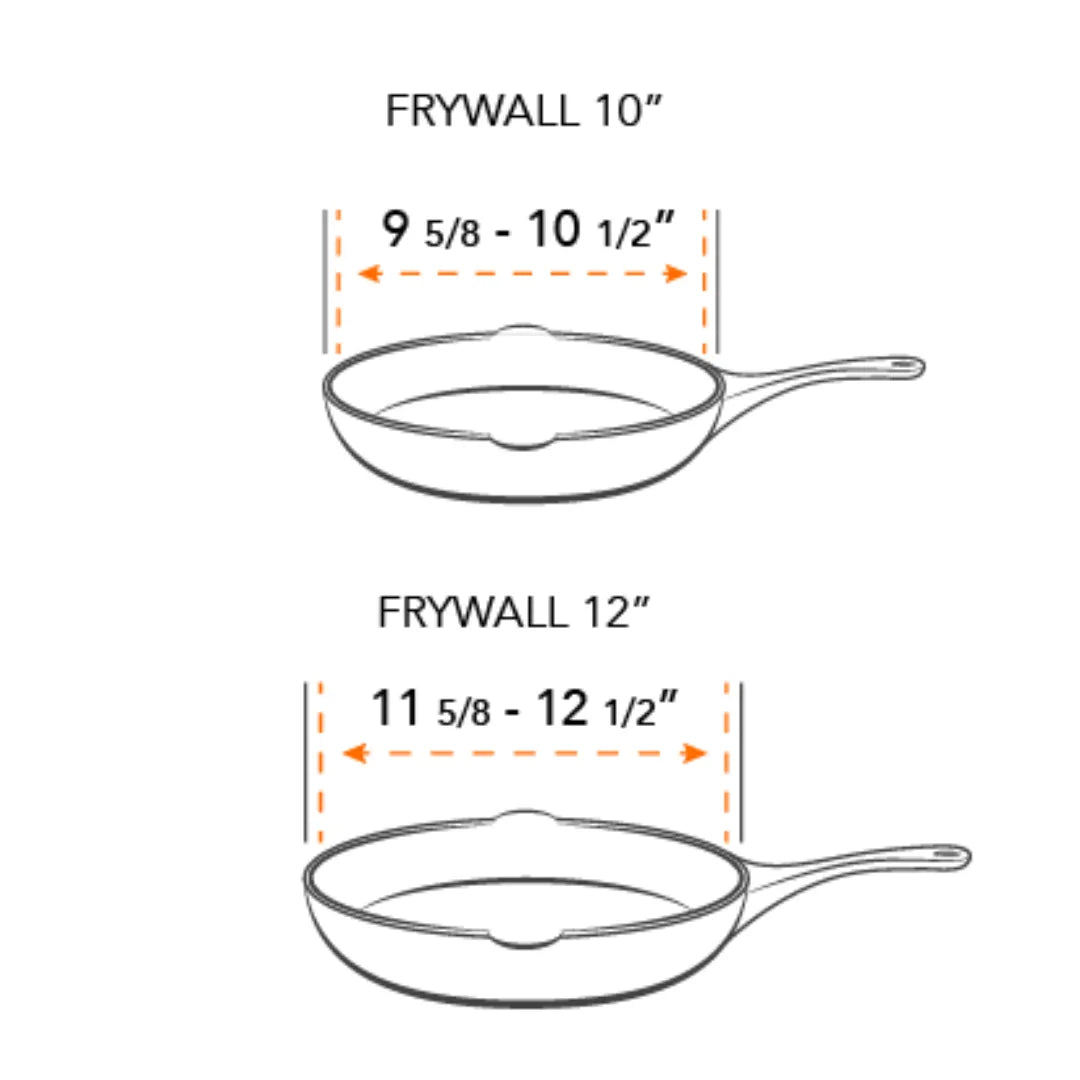 Non-Stick Frying Silicone Splatter Guard