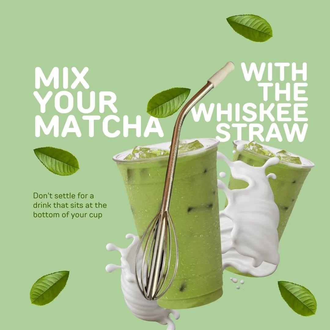 2-in-1 Mix & Sip Steel Straw