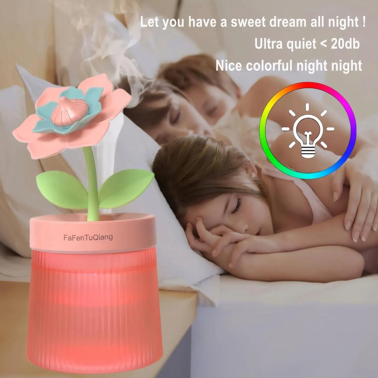 Mini Flower Air Humidifier