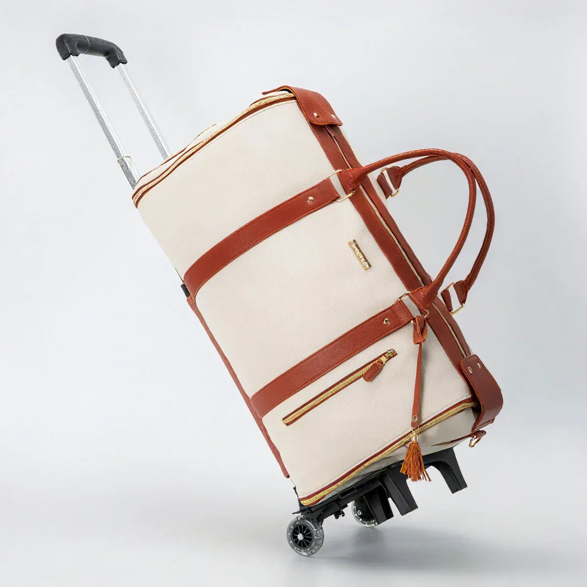 Premium PU Leather 3-in-1 Travel Waterproof Bag