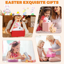 Smart Motion Bunny Toy with Ultra-Soft Fur