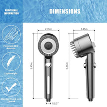 High Pressure Water 4 in 1 Shower Set