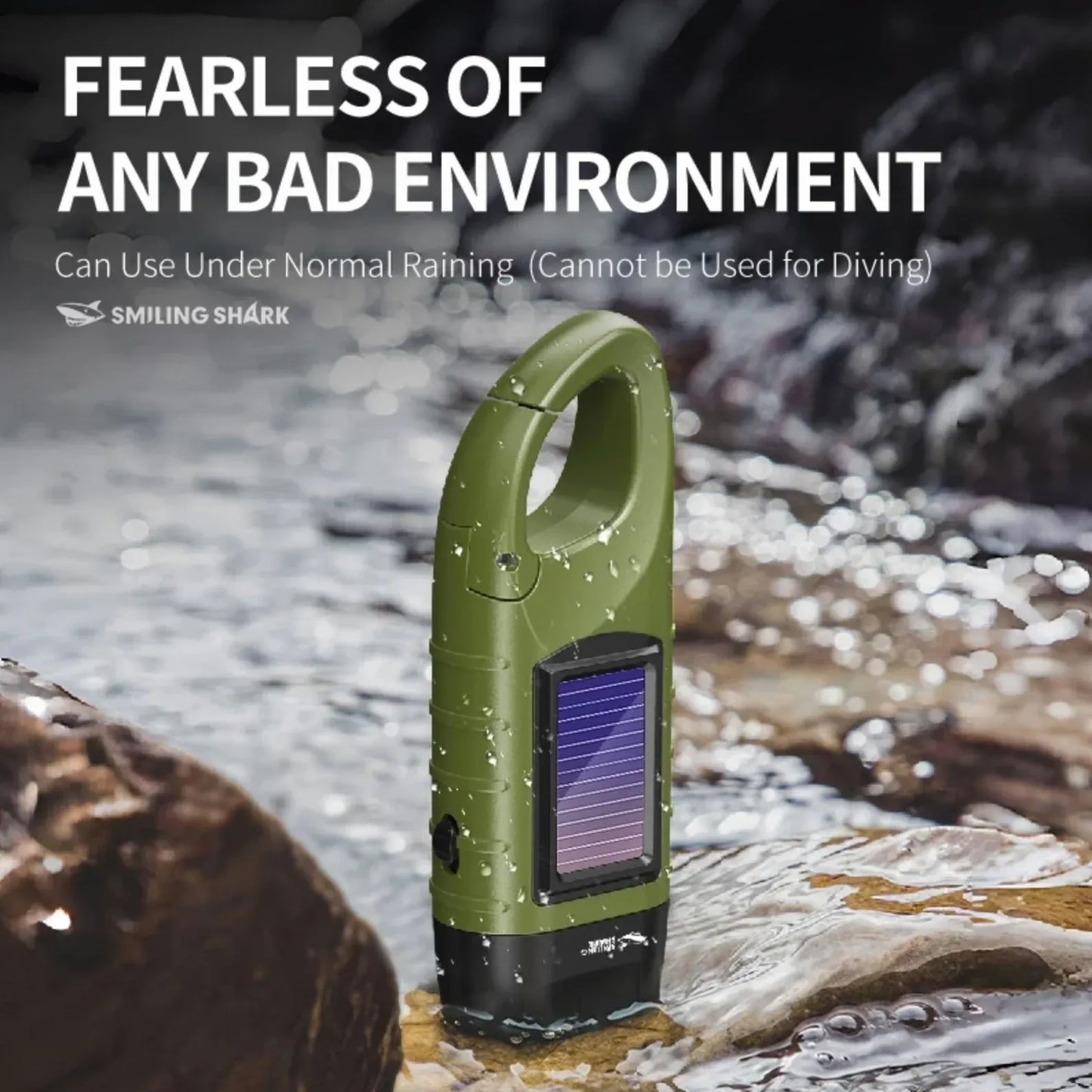 Solar Hand Crank Safety Torch & Power Bank