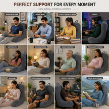 Back Cushion Wedge-Shaped Pillow