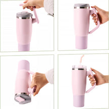 360° Rotating Handle Thermal Tumbler