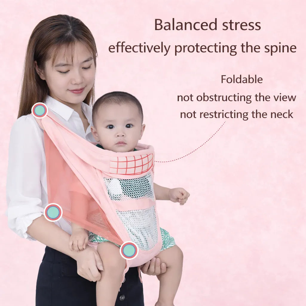 Multi-Position Baby Carrier with Hip Support