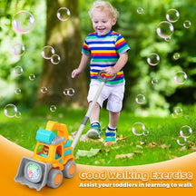 2-in-1 Push & Handheld Toy Truck