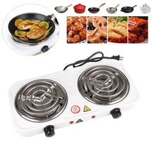 Portable 2000W Double Electric Stove Burner for Fast & Cost Saving Cooking