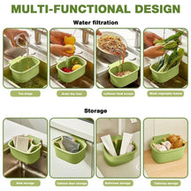 One-Press 3-in-1 Sink Strainer Basket