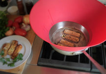 Non-Stick Silicone Frywall Splatter Guard