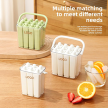 Portable Silicone Ice Cube Mold With Box
