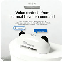 Voice & Motion Sensor Touch-Free Toilet Flusher