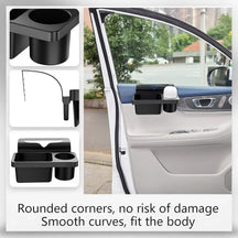 Premium 3-in-1 Car Console Organizer with Cup & Phone Holder