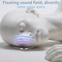 Ultra-Thin 11mm Bluetooth Pillow Speaker – 48H Sleep Comfort