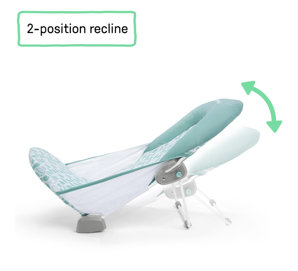 Foldaway 2-Position Baby Bathtub