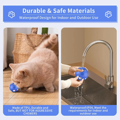Automatic Rolling Interactive LED Ball For Cats & Dogs