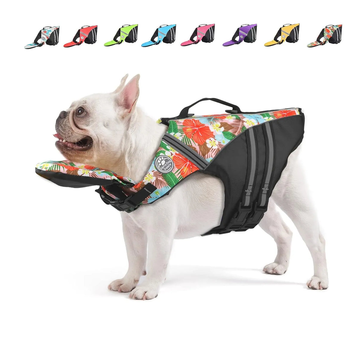 3-In-1 Dog Life Safety Jacket for Swimming Boating