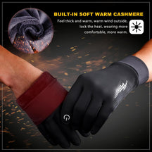 Thermal Anti-Slip Winter Gloves with Touchscreen  Fingertips