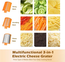 All-In-One Electric Vegetable Cutting, Slicing & Shredding Machine