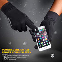 Thermal Anti-Slip Winter Gloves with Touchscreen  Fingertips