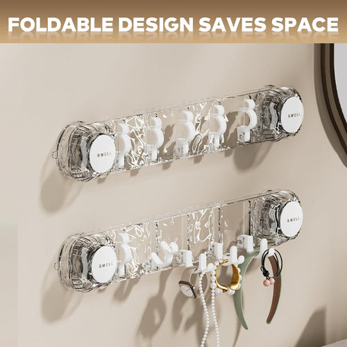 Heavy-Duty Wall-Mounted Suction Hooks