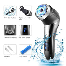 Electric Waterproof Pedicure Kit Rechargeable Calloused Feet Remover Tool with LCD Display for Efficient Exfoliation of Dead Skin on Feet