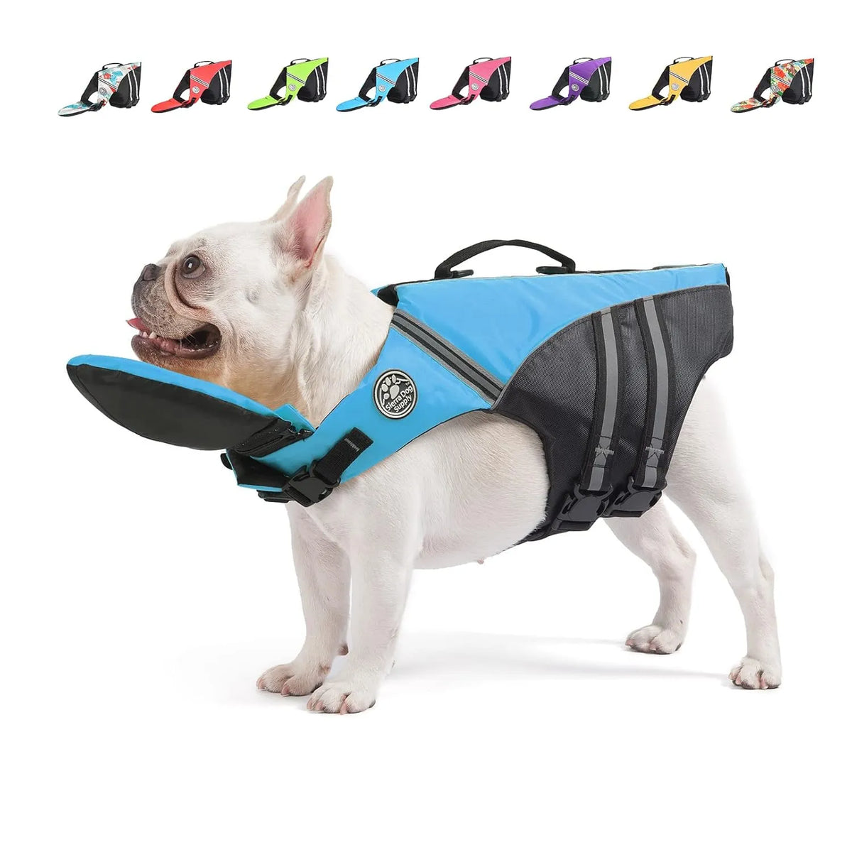 3-In-1 Dog Life Safety Jacket for Swimming Boating