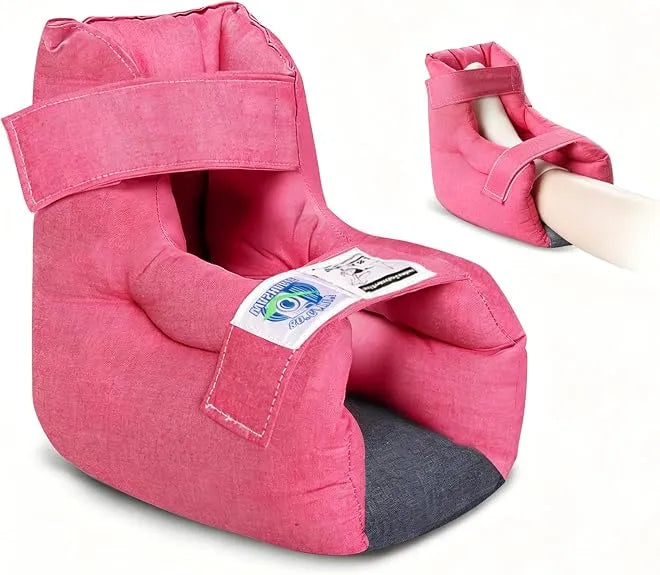 Heel Protector & Foot Elevation Support Pillow for Healing Therapy of Heel Pressure and Deep Tissue Injury