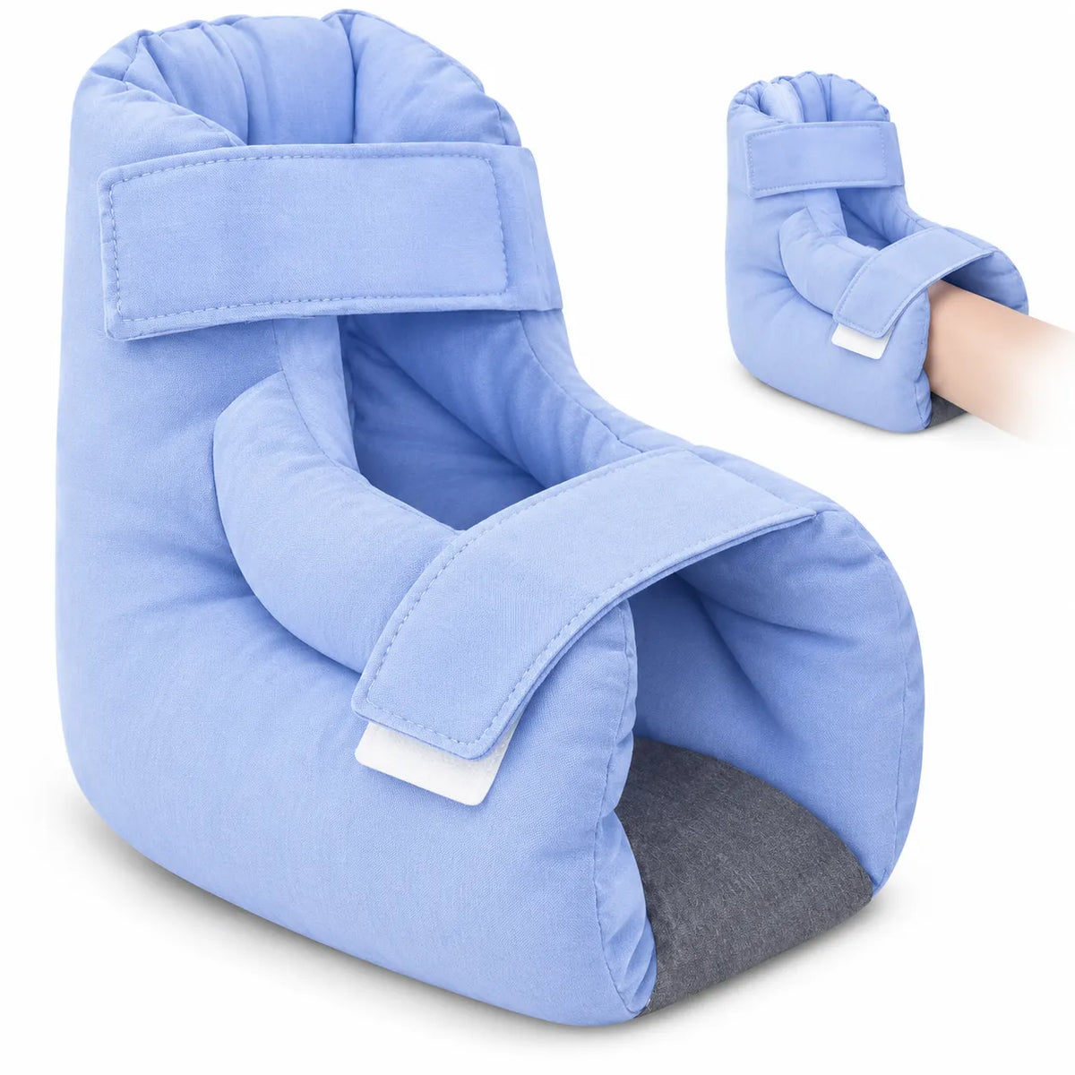 Heel Protector & Foot Elevation Support Pillow for Healing Therapy of Heel Pressure and Deep Tissue Injury