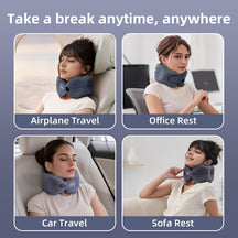 Inflatable U Shape Travel Neck Pillow
