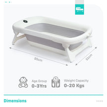 Silicone Collapsible Bathtub for Toddlers