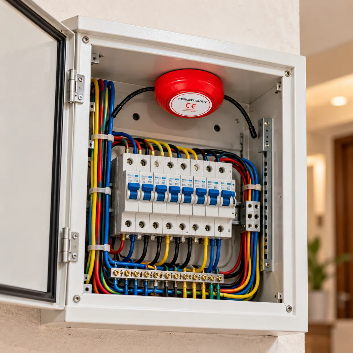 Automatic Aerosol Fire Protection System For large battery banks, engine rooms, electrical cabinets, off-grid systems, boats, RVs & technical compartments