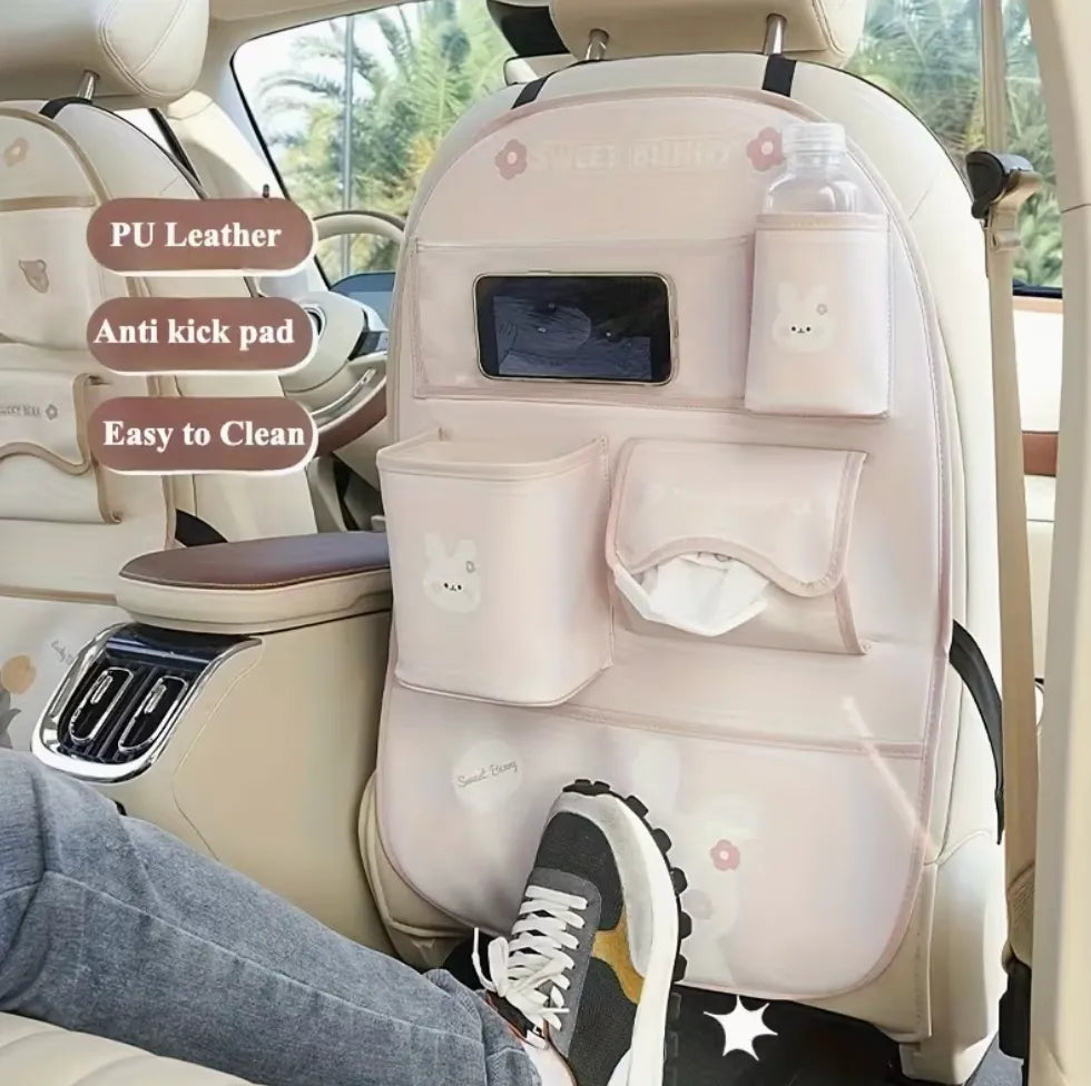Premium Car Backseat Organizer with Multi Storage Pockets