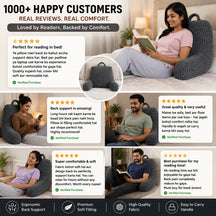 Back Cushion Wedge-Shaped Pillow
