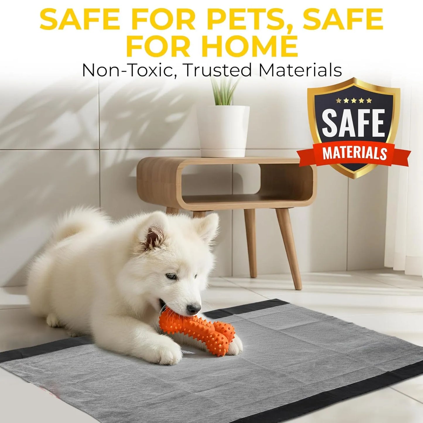 Disposable Puppy Pee Pads (Pack of 100)