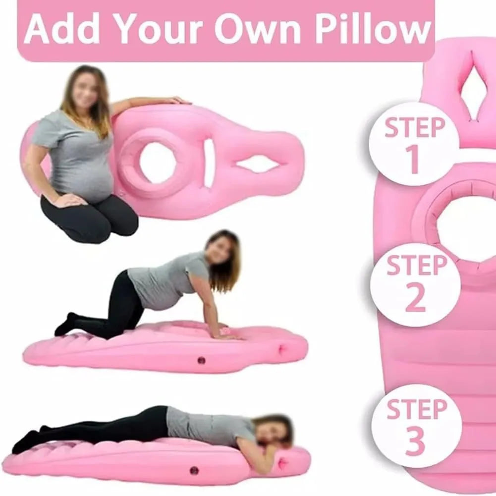 Pregnancy Comfort Air Bed with Belly Support