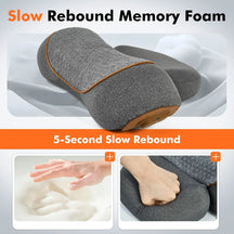 Neck Alignment Pillow with Heat and Vibration Therapy