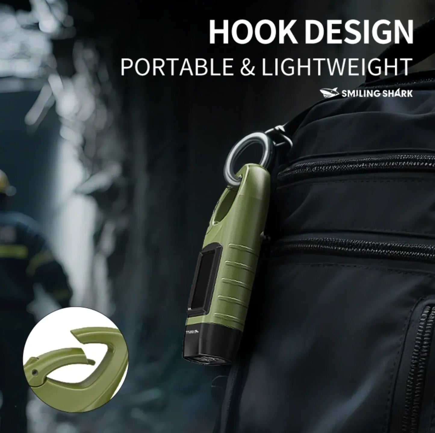 Solar Hand Crank Safety Torch & Power Bank