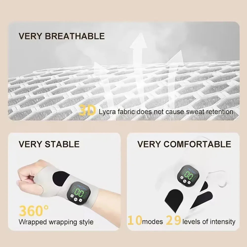 Cordless Electric Wrist Massager – For Wrist Pain & Fatigue Relief